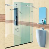 Shower Hardware  Integral Shower Room Accessories  Glass Holder  Bathroom Glass Door  A Complete Set Of Bathroom Accessories Clamps