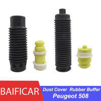 Baificar แบรนด์ใหม่ด้านหน้าด้านหลังฝุ่นปก525450 525438ยางบัฟเฟอร์5033F5 5166C6สำหรับเปอโยต์508