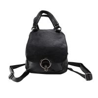 Multifunction Pu Leather Women Casual School Shoulder Bag for Teenager Girl