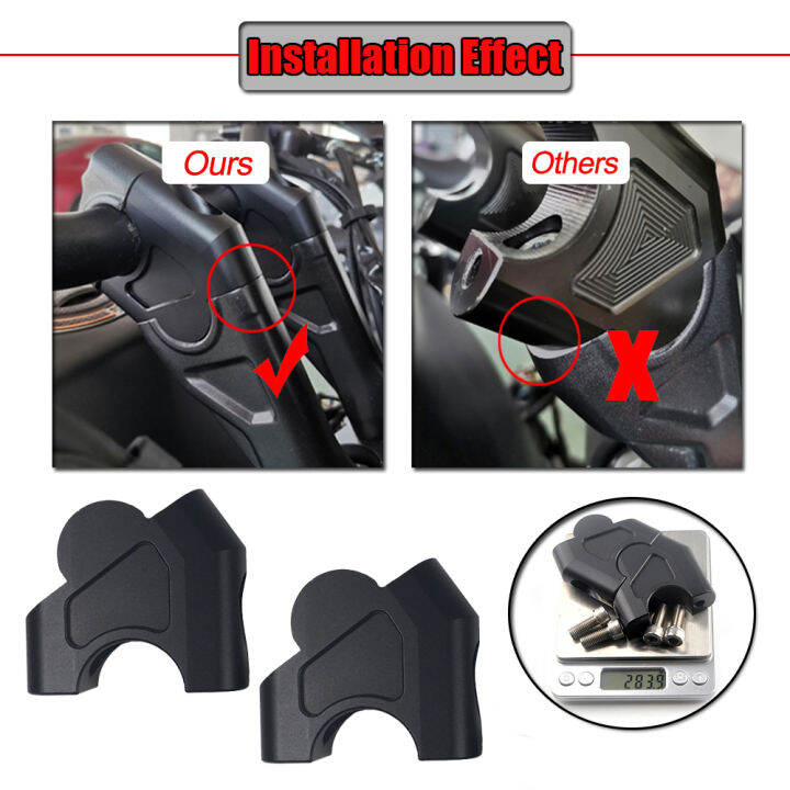 For Honda CB650R CBR650R Handlebar Riser Moves Up Extend Adapter 2019