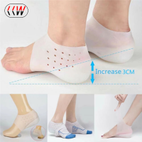 CCW 1คู่ปกปิด Footbed Enhancers ที่มองไม่เห็นเพิ่มความสูง Insoles ซิลิโคนแผ่นยกพื้นชุดถุงเท้าเครื่องมือ