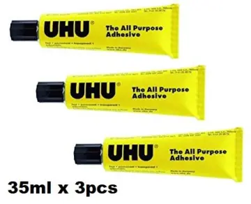 UHU All Purpose Adhesive Glue - Extra Strong Clear glue 60ml - BUY 3 GET 1  FREE