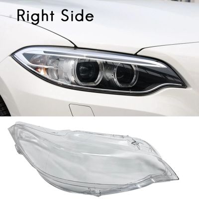 Car Side Head Light Lamp Cover Headlight Lamp Shade Headlight Shell Lens for-BMW F22 M2 2 Series Coupe 2014-2020