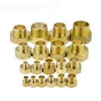 Brass 1/8 1/4 3/8 1/2 3/4 Female to Male Threaded Hex Bushing Reducer Copper Pipe Fitting Water Gas Adapter Coupler Connector