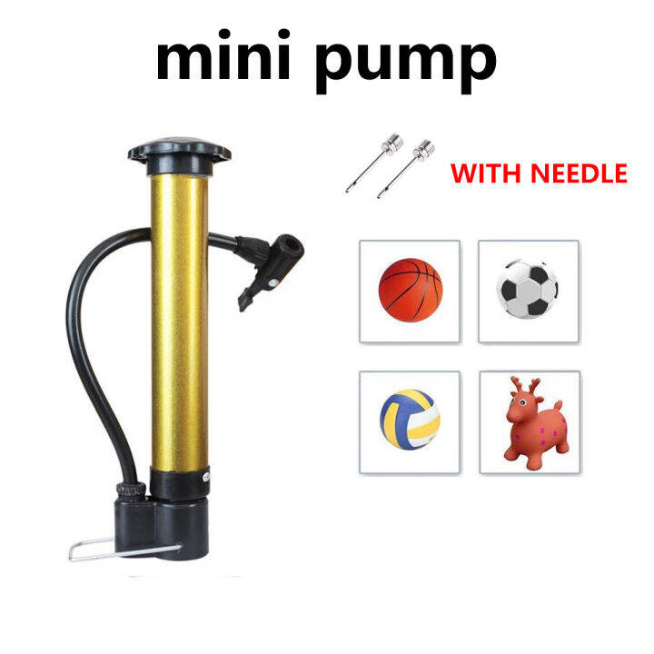 LAZY SPOT Basketball Bike Mini Pump Bicycle Mini Portable High Pressure