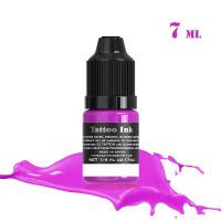 7ML/Bottle EZ Tattoo INK 25 Colors Premium Quality Tattoo Inks Pigment Kit for 3D Makeup Precise Outlining Beauty Skin Body Art Stickers