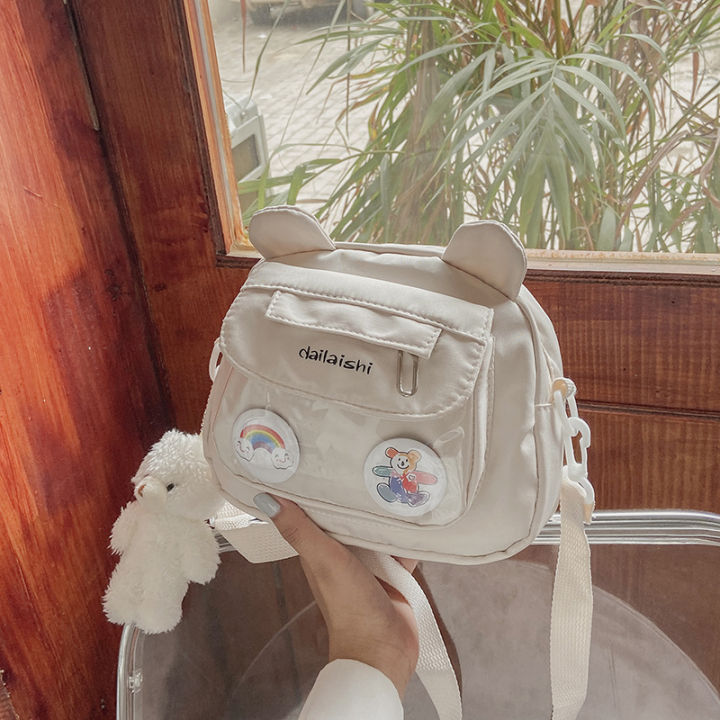 nylon-cloth-small-square-bag-2021-new-womens-bag-korean-fashion-cartoon-fashionable-shoulder-bag