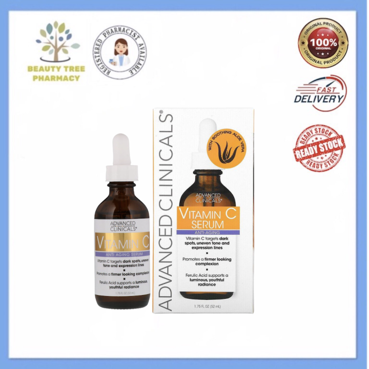Advanced Clinicals Vitamin C Anti Aging Serum 52ml | Lazada
