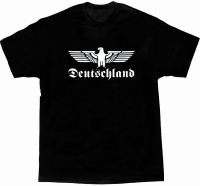 Wehrmacht Reichsadler เสื้อยืด Deutschland เสื้อยืดแฟชั่นผ้าฝ้าย100% พิมพ์ลายแฟชั่นฤดูร้อนท็อปส์ซูคอรอบใหม่ฤดูร้อน