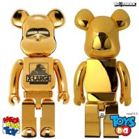 Bearbrick X-Large Sorayama Gold Chrome 1000%