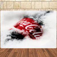 Coca-Cola โลหะดีบุกป้ายกีฬารถผับหน้าแรก Vintage Retro โปสเตอร์ Cafe Art FXI6