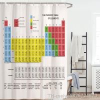 【hot】◐  Hot New Periodic Table of Elements Curtains Print Shower Curtain Fabric The