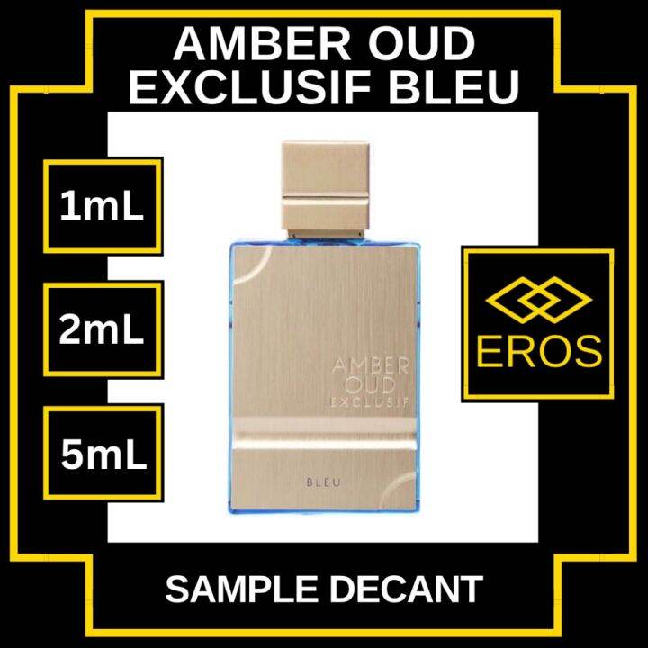Amber Oud Exclusif Bleu (PDM Layton) 2mL 5mL 10mL DECANT perfume sample