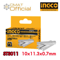 INGCO ลูกแม็คกระดาษ ลวดเย็บกระดาษ (1000 นัด/กล่อง) ขนาด 10x11.3x0.7 mm. รุ่น STS0110