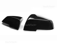 2021Replace the original car rear view mirror cover bright high quality black mirror cover For BMW 3 Series F30 F31 Sedan &amp; Touring