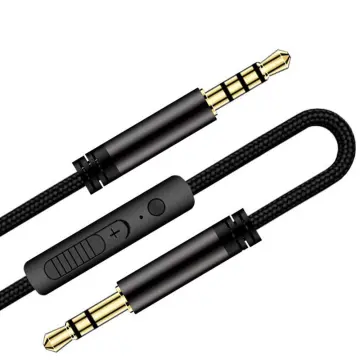 3.5 aux cable online with mic