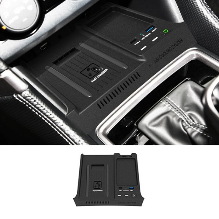 car-center-console-wireless-charger-phone-fast-charging-board-wireless-charging-plate-parts-for-subaru-forester-2019-2022
