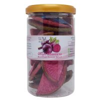 บีทรูท ฟรีซดราย 50 กรัม พร้อมทาน ออร์แกนิค 100% ไม่ผสม Beetroot Freeze Dried บีทรูท อบกรอบ