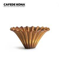 Cafede Kona ดริปเปอร์กาแฟ กรวยชงกาแฟ วัสดุเซรามิ เครื่องปั้นดินเผาฮาซามิ Ceramic V60 filter paper1-4 แก้ว