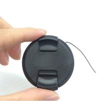 Hot Selling High-Quality 40.5 49 52 55 58 62 67 72 77 82Mm Center Pinch Snap-On Cap Cover For SONY Camera Lens