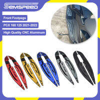 SEMSPEED สำหรับฮอนดาพีซีเอ็กซ์160 PCX160 PCX 125 2021 2022 2023 รถจักรยานยนต์ด้านหน้า Footrest ปลายเตียงที่วางเท้าหมุด Step Footpegs