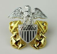 tomwang2012. Metal US Navy Beret Cap Badge Pin-1726