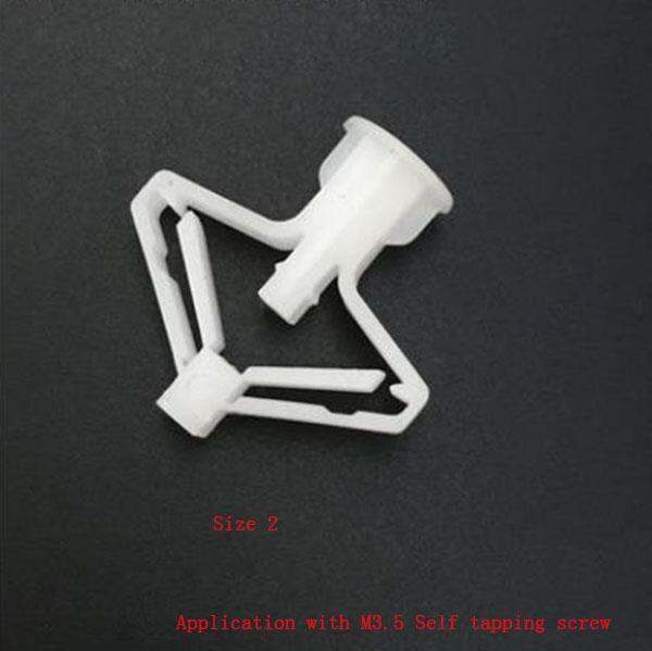 【cw】 plastic plasterboard wall anchor wing gypsum Plaster ceiling