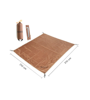 กราวชีท Blackdeer Groundsheet For Teepee 2.1 x 2.1 And Archeos 3P