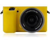 CILICONE CASE SONY A6000/6300 YELLOW (0884)