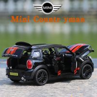 1:32มินิ Countryman Diecast รุ่นมินิคูเปอร์ Logam Kendaraan รุ่นรถหนัง Kembali Mobil Mainan Kendaraan Miniatur Skala