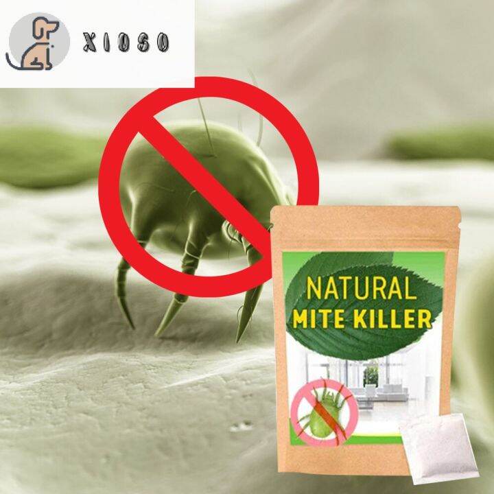 XRA137 6PCS Dust Mites Kill Natural Herbal Mites Killer Exterminating