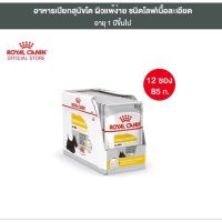 Royal Canin Dermacomfort Pouch Loaf อาหารเปียกสุนัขโต ทุกขนาด สำหรับผิวแพ้ง่าย[ยกกล่อง 12 ซอง]