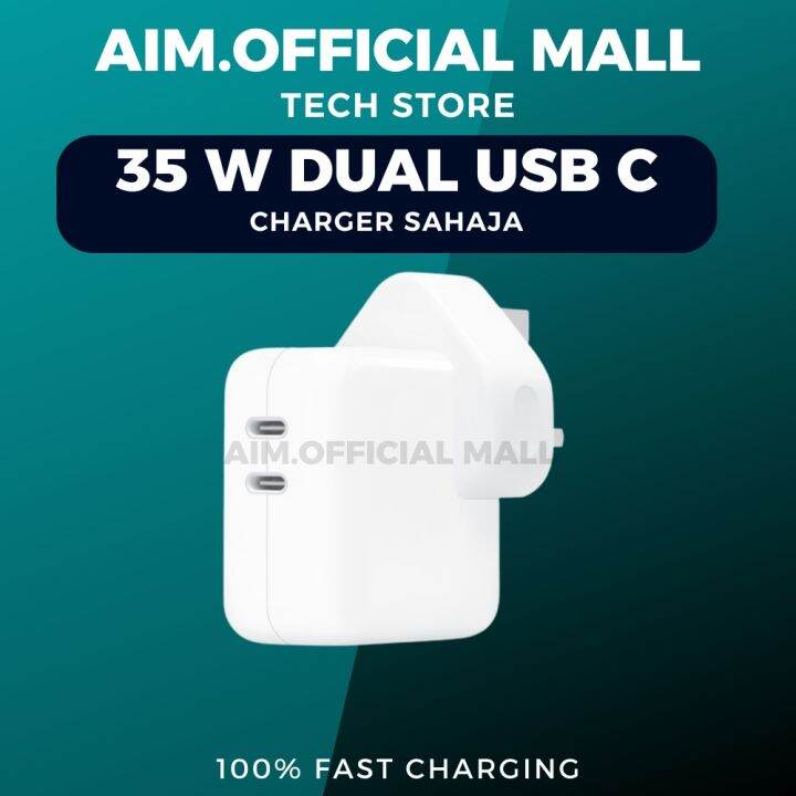 35W PD Dual USB C Output Fast Charger Lazada