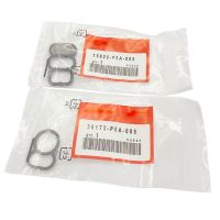 2 Pcs/Set 15825-P0A-015 36172-P0A-005 VTEC Solenoid Gasket And VTC Filter Fit For 1994-2002 4 Cylinder Engines Honda Ord