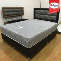 Raminthra Furniture  เตียงบล็อค 5ฟุต  รุ่นลาเต้ Latte มี2สีให้เลือก Bed