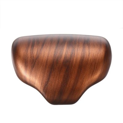 6X ABS Peach Wood Grain Gear Lever Shift Knob Cover Trim for Honda CR-V CRV 2017-2020