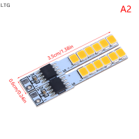 LTG 2ชิ้นไฟ LED แฟลชเทียนไดโอดโคมไฟบอร์ดตกแต่ง PCB อุปกรณ์เสริมการเผาเปลวเทียนเลียนแบบแบบทำมือ