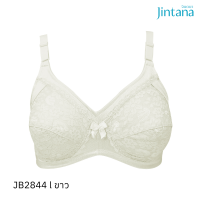 Jintana เสื้อชั้นใน (ไม่เสริมโครง) รุ่น Basic Bra รหัส JB2844 สีขาว