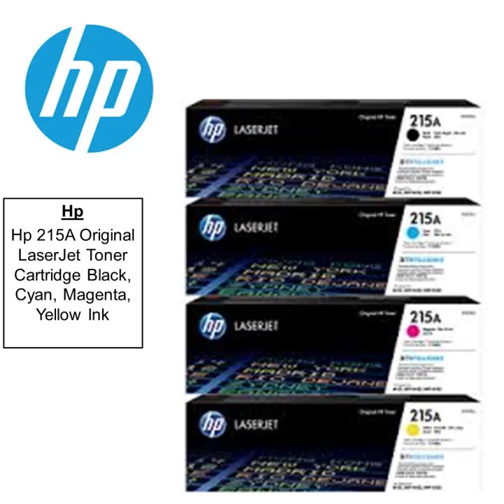 Hp 215a Original Laserjet Toner Cartridge Black Cyan Yellow Magenta Lazada Singapore