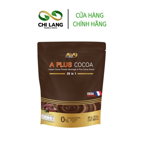 Bột cacao hoà tan a plus cocoa giảm cân 29 in 1 - nhập khẩu thái lan - ảnh sản phẩm 1