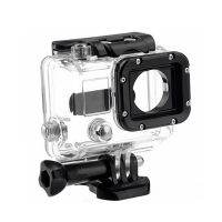 อุปกรณ์เสริมสำหรับ Go Pro เคสกล้องถ่ายวิดีโอกล้องดำน้ำกันน้ำลึก45ม. สำหรับ Gopro HD สำหรับ Hero4 3 3 3 +