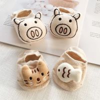 ☞♗  Baby Toddlers Home Floor Non-slip Dispensing Socks Cartoon Doll Cotton Socks for 0-3Y Girls Boys Kids Newborn Infant Clothes