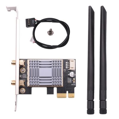 N1202 AR5B22 2.4G/5G Dual Band PCIE Wi-Fi Network Card with Bluetooth 4.0 for Desktop PCsand Servers Wireless Network Adapter