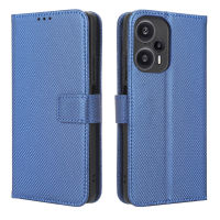 เคส F5พับได้สำหรับ Xiaomi Poco เคสแท่นวางโทรศัพท์ Xiaomi เคส F5แบบกระเป๋าสตางค์ฝาครอบ PU หนังกลับ