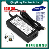 อะแดปเตอร์ชาร์จพาวเวอร์ซัพพลาย 14V 3A 2.14A 1.79A AC DC สําหรับ Samsung Monitor A2514_DPN 14V1.786A A3514 DSM S22A330BW