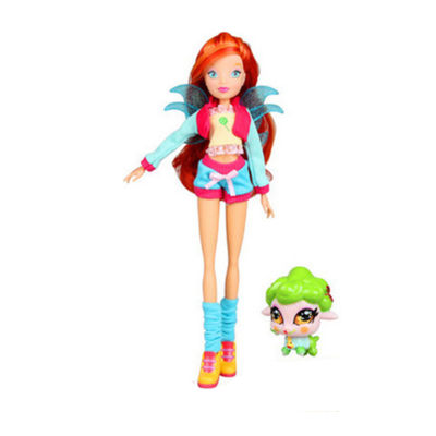 Original Winx Princess Doll fairy Rainbow Colorful Girl dolls Action Figures Fairy Bloom Dolls with Classic Toys for Girl Gift