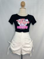 เสื้อครอป ลาย Care Bears