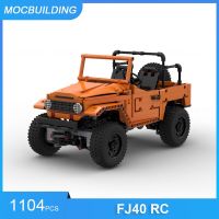 FJ40บล็อกตัวต่อ RC ขับเคลื่อนสี่ล้อรถออฟโรดของเล่นตัวต่ออิฐเพื่อการศึกษาของขวัญของเล่นสร้างสรรค์เพื่อการศึกษา1104ชิ้น