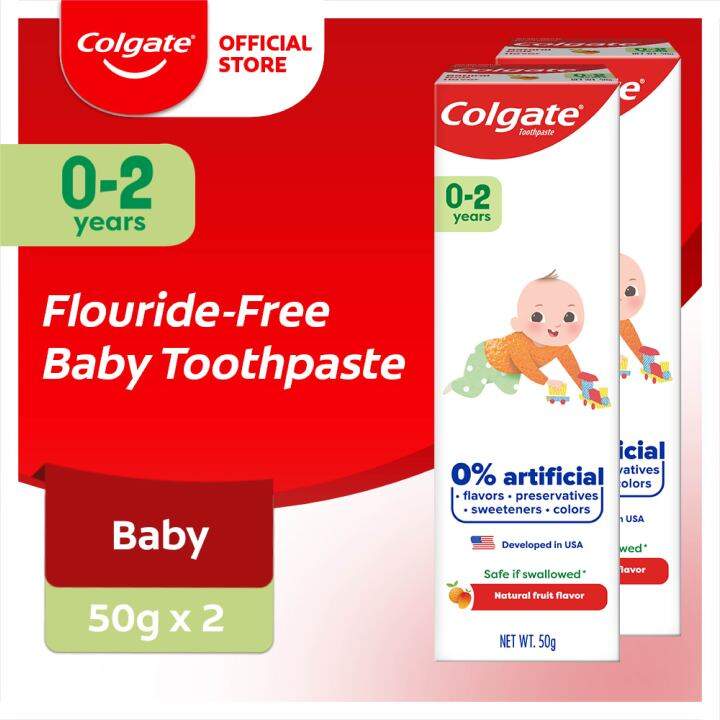 Colgate Baby Toothpaste (02 Years), Pack of 2 Lazada PH