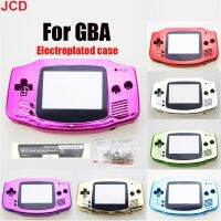 JCD คอนโซลเกม GBA Advance ชุดเคสมือถือที่อยู่อาศัยใหม่สำหรับซองใส่เปลือก GBA พร้อมกระจกหน้าจอและสกรู